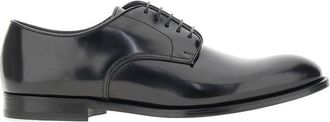 Doucal's Brushed leather laced shoes Man 45