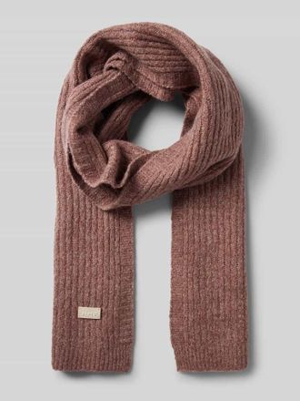 Barts Schal mit Label-Patch Modell Mella in Mauve, Gr&ouml;&szlig;e 1