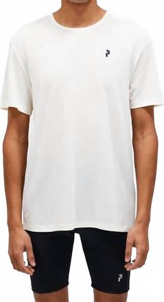 Peak Performance Delta Short Sleeve Tee In White