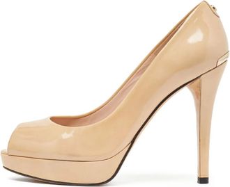 Stuart Weitzman Pumps in pelle con tacco 120mm - Toni neutri