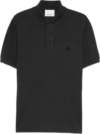 Isabel Marant Polo Con Logo Ricamato-Uomo