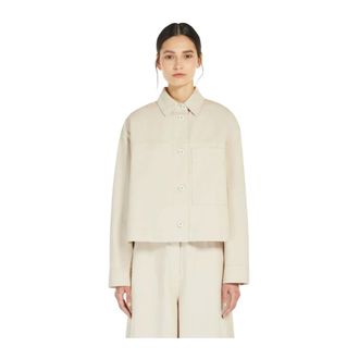 Max Mara Jassen, Dames, Beige, S, Salita jas