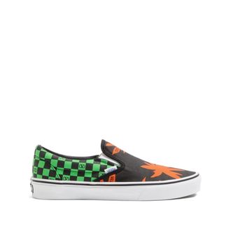 Vans Sneakers, male, Multicolor, Size: 9 1/2 US Canvas Slip-on
