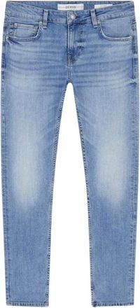 Guess Heren, Jeans, Blauw, Maat: W33 L32 Denim