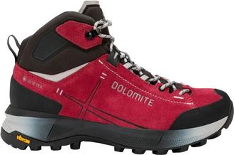 Dolomite Shoe Vernale Hike Mid GTX Wanderschuhe f&uuml;r Damen | schwarz/rot