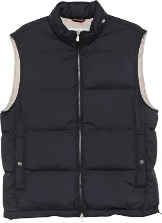 Brunello Cucinelli Quilted Zip-up Jacket