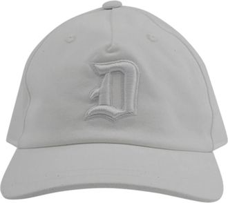 Dondup Hats White - Heren - Petten - Wit - ONE Size - Katoen - Accessoires