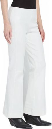 Lyss&eacute; Alma High Waist Cavalry Trouser In Snow White