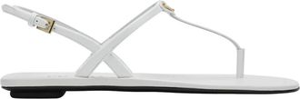 Prada Infradito - Dames - Sandalen - Wit - 39 EU - Leer - Schoenen