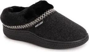 Muk Luks Neira Faux Shearling Slipper in Black at Nordstrom Rack, Size X-Large