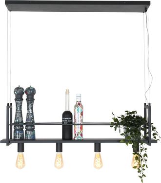 Steinhauer Mexlite - L&aacute;mpara Colgante - Buckley - Negro - Metal - Gran