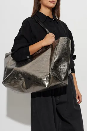 AllSaints Allsaints Tote Bag, Womens, Silver