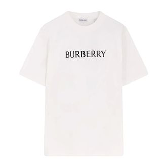 Burberry Heren, Tops, Wit, Maat: M