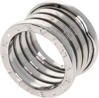 Bulgari B.Zero1 White Gold (18K) Band Ring (Pre-Owned)