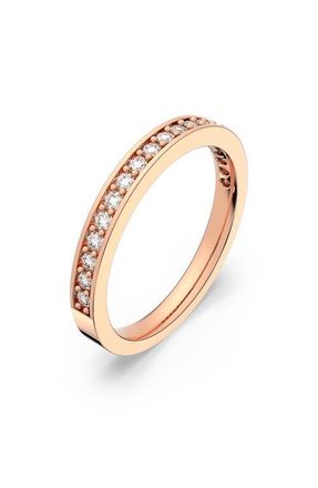 Swarovski Matrix Pav&eacute; Ring in White/Rose Gold at Nordstrom, Size 7