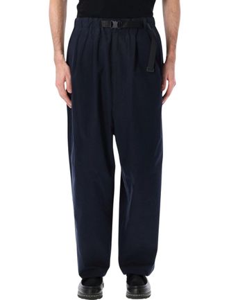 Comme Des Gar&ccedil;ons Navy Blue Elasticated Trousers