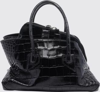 The Attico Mini borsa a mano La Passeggiata in pelle di vitello stampa cocco