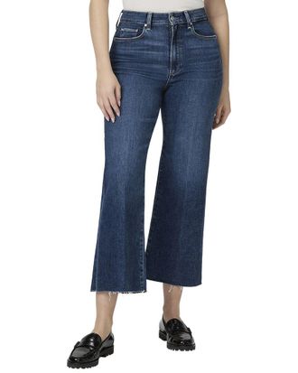 Paige Spotlight Raw Hem Vignette Jean
