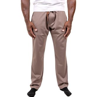 Maceoo Marthyr Tapered Leg Drawstring Pants in Brown at Nordstrom, Size 32