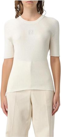 Fendi Mujer, Jerseys, Blanco, Talla: M
