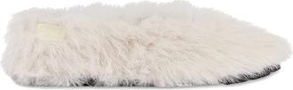 Moschino Ballerina Shoes, female, White, 4 UK, Furry Ballerina