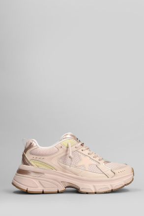 Golden Goose Lightstar Sneakers In Rose-pink Leather And Fabric