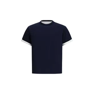 Prada Mens White Cotton T-Shirt