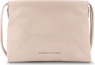 Brunello Cucinelli Bc Duo Leather Shoulder Bag
