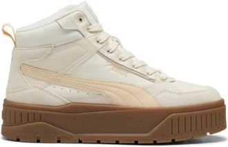 Puma Karmen II Idol Mid WTR Booties - Dames - Sneakers - Beige - 37 1/2 EU - Leer - Schoenen