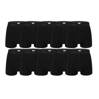 Lee Cooper Boxershorts voor heren (set van 10) (Zwart)