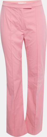 Jonathan Simkhai Pink Nylon Wide Leg Trousers