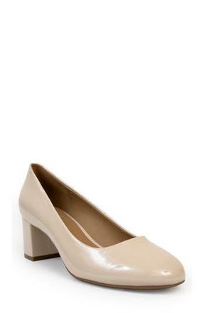 Aerosoles Faux Leather Pump in Stone at Nordstrom Rack, Size 6.5