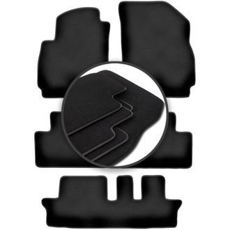 OEM Alfombrillas Premium Para Chevrolet Orlando I 7 Plazas (2011-2015)