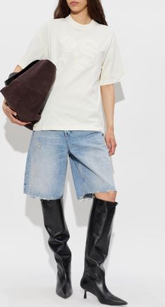 AllSaints Jeans Shorts Aki, Womens, Blue
