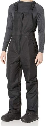 Generic Mens Snow Bibs Ski Pants Waterproof Insulated Snowboard Overalls Breathable Wide Leg Trousers with Pockets Resistant Ski Snow Bib Pants Zip Front Jump