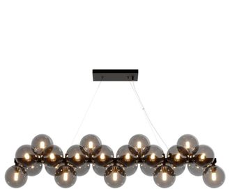 Maytoni H&auml;ngelampe Dallas Grey/Schwarz, 25-flammig 123.5 cm