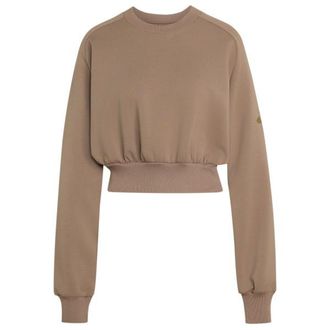 adidas Soft Lux Sweatshirt Pullover f&uuml;r Damen | braun
