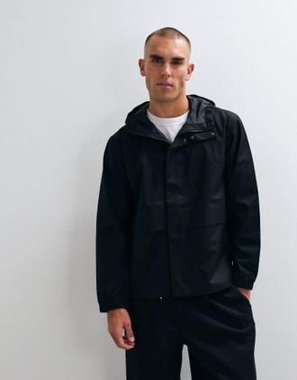 The North Face Dryvent giacca stile militare in tnf black-Nero