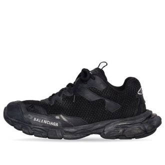 Balenciaga (WMNS) Balenciaga Track 3.0 Sneakers Black Mesh 700873W3RF11090