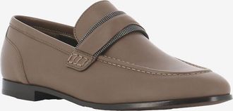 Brunello Cucinelli Glattleder-Mokassins Monile