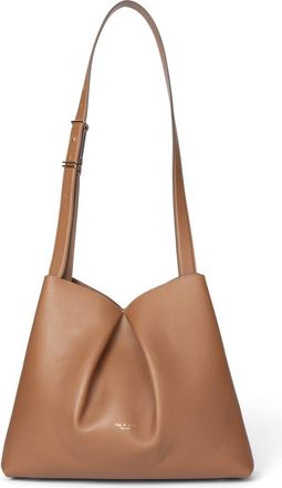 Rag & Bone Large Bloom Leather Crossbody Bag in Cognac at Nordstrom