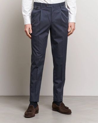 Pantaloni Torino Silkochino Pant In Navy