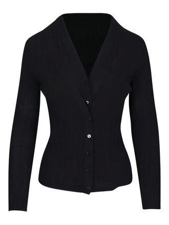 Lisa Yang V-neck cardigan - Black