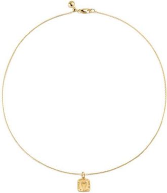 Monica Vinader Love Token Pendant Necklace in 18K Gold Vermeil at Nordstrom