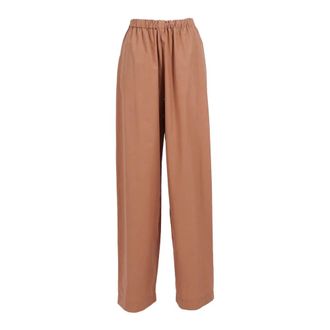 Fabiana Filippi Trevi Wide Trousers - female - Fabiana Filippi - Wide Trousers - Beige - XS - Trousers