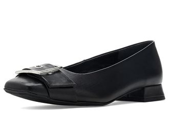 Paul Green Devony Flats Womens Flat Shoes Black : AT 8 (US Womens 10.5) M, Leather