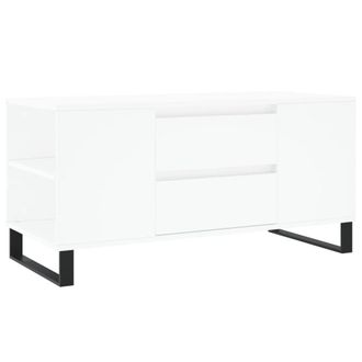 Berkfield Home Coffee Table White 102x44.5x50 cm Engineered Wood