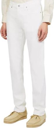Paige White Slim Straight-Leg Denim Jeans Size 30