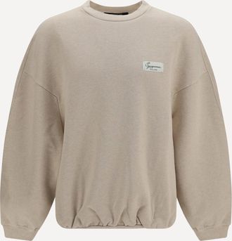 Jacquemus Le Sweatshirt Montaigne crewneck Sweatshirt Male XS