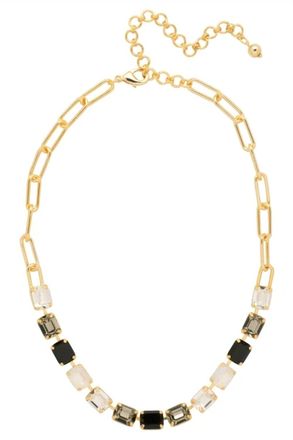 Sorrelli Womens Clementine Tennis Necklace In Starry Night